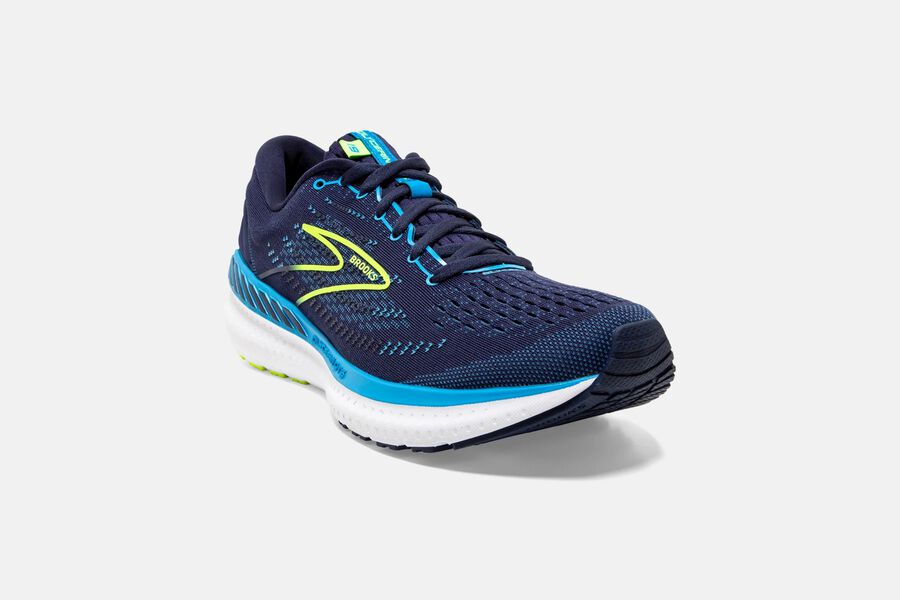 Brooks Israel Glycerin GTS 19 Road Running Shoes Mens - Navy/Blue - SVP-930241